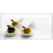 Декор Absolut Keramika Monocolor 100х200 Biselado Decor Olives 05 B