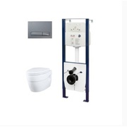 Инсталляция для подвесного унитаза Am.Pm Bliss L I012702/I014131/C531738SC с клав мат хром с подв унитазом, с сид-ем м/лифт