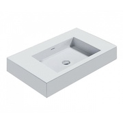 Раковина Aquanet Bliss Cube 00198941 глянцевый белый