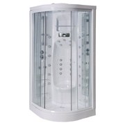 Душевая кабина Aquanet Fiji 00172256 прозрачное стекло, с г/м
