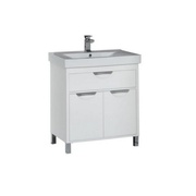 Тумба для раковины Aquanet Гретта N 186247 75 белая 1 ящик 2 дверцы