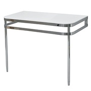 Консоль для раковины ArtCeram Azuley AZA003 71;01 90 x 50 h 70, белый лак, хром