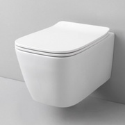 Унитаз подвесной ArtCeram ASV003 01;00 36*52 см, безободковый