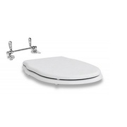 Крышка-сиденье ArtCeram Hermitage HEA005 01;71 белое, soft-close, крепеж хром