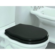 Крышка-сиденье ArtCeram Hermitage HEA005 03;71 черное, soft-close, крепеж хром