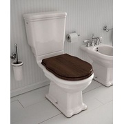 Крышка-сиденье ArtCeram Hermitage HEA004 72 цвет орех, soft-close, крепеж бронза