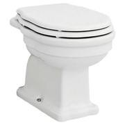 Унитаз приставной ArtCeram Hermitage HEV002 01;00 выпуск в пол, белый, 36*55см