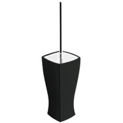 Ершик ArtCeram Jazz JZ25N = JZA010 03 12x40 см, черный, Livingtec, хром