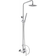 Душевая стойка BelBagno Slip SLI-DOC-CRM/Foglio хром
