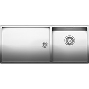 Мойка кухонная Blanco Claron 400/550 Т-U 521602 нерж. сталь зерк.пол. правая мойка