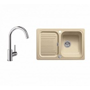 Комплект для кухни Blanco Classic 45 S 521312M1 хром шампань Mida