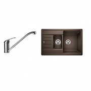 Комплект смеситель + мойка Blanco Legra 6 S Compact 521307D1