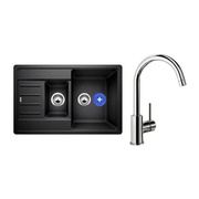 Мойка кухонная Blanco Legra 6 S Compact 521302M1 антрацит, хром