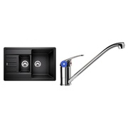 Комплект смеситель + мойка Blanco Legra 6 S Compact 521302D1