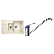 Комплект смеситель + мойка Blanco Legra 6 S Compact 521305D1