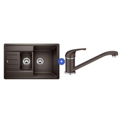 Комплект смеситель + мойка Blanco Legra 6 S Compact 521307D2
