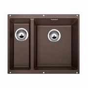 Мойка для кухни из искусственного камня Blanco Subline 340/160 U 523567 кофе правая
