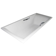 Чугунная ванна Castalia Prime 150x70 ручки хром