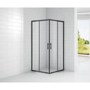 Душевой уголок Cezares Eco ECO-O-A-2-90-C-NERO