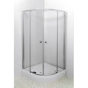 Душевой уголок Cezares Pratico PRATICO-GL-A-2-90-C-Cr-TR 90х90