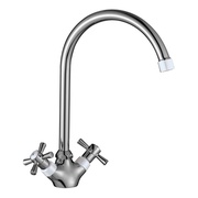 Смеситель Decoroom DR46 DR46028-White для кухни белый