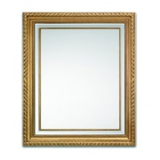 Зеркало Deknudt Mirrors Deknudt 2624.221 Golden Rope 101x120, рама - синтет. полимер/ золото античное