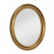 Зеркало Deknudt Mirrors Homka 9923.AGB Pearl Gold 67x87, рама - дерево/ золото античное
