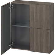 Шкаф Duravit L-Cube LC116705151 70x24.3x80 см коричневая сосна