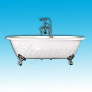 Чугунная ванна Elegansa Gretta Chrome
