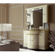 Шкаф Eurodesign Luxury LPM-21 BIANCO LUCIDO/Cromo 21x16x111 белый/хром