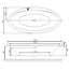 Акриловая ванна Excellent Lumina WAEX.LUM19WH 190x95 1 Акриловая ванна Excellent Lumina WAEX.LUM19WH 190x95 1