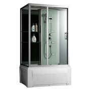 Душевой бокс Frank 500 F-553 пристенный с баней