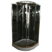 Душевая кабина Frank Classic F-205 black 90x90x218 см