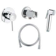 Смеситель для ванны Grohe BauClassic 124901 с гигиеническим душем
