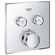 Смеситель с термостатом Grohe Grohtherm SmartControl 29156LS0 белый
