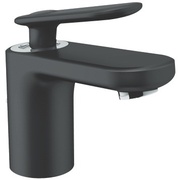 Смеситель для раковины Grohe Veris 32183KS0 однорычажный S-Size гибкая подводка, сливной гарнитур черный бархат