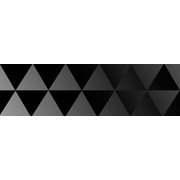Декор Ibero Black & White Dec. Diamond Black Декор 29х100