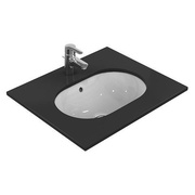 Умывальник Ideal Standard Connect E504801 550х380мм, встраиваемый под столешницу, белый
