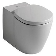 Унитаз напольный Ideal Standard Connect E781701 горизонтальный слив, c функцией биде, белый