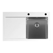 Мойка кухонная Imenza Charisma IV1011501D 1B 1D (100X53) белая правая