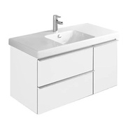Тумба для раковины Jacob Delafon Odeon up EB891RU-J5 102x48.5x53 см 2 ящика белый лак