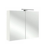 Шкаф-зеркало Jacob Delafon Odeon up EB786RU-N18 70x65 см белый блестящий