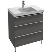 Тумба для раковины Jacob Delafon Odeon up EB993-M61 80 см мягкий черный