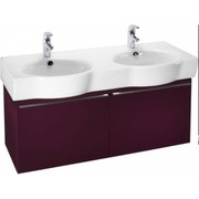 Тумба для раковины Jacob Delafon Ove EB115-F26 117x42 см слива лак