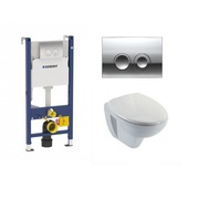 Комплект Jacob Delafon Patio Set E4187+458.124.21.1 унитаз + сиденье + инсталляция