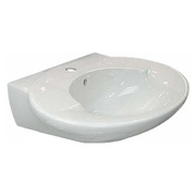 Раковина Jacob Delafon Presqu’ile E1231-5U 75x55 см с 1 отверстием под смеситель персик