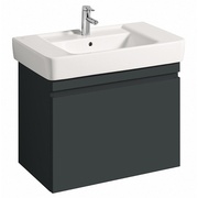 Тумба для раковины Keramag Renova Nr.1 Plan 869851000 77.6x58.6x43.8 темно-серый матовый