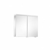 Шкаф-зеркало Keuco Royal reflex 24203.171301 с 2дв 80х15х70h с подсв. корп.-серебро