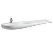 Раковина Laufen Alessi one 8.1497.1.400.104.1 160x50 см 1 отверстие под смеситель