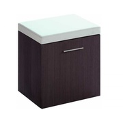 Тумба Laufen LB3 4.6410.1.068.561.1 45x37 с сиденьем и ящиком на колесиках венге
